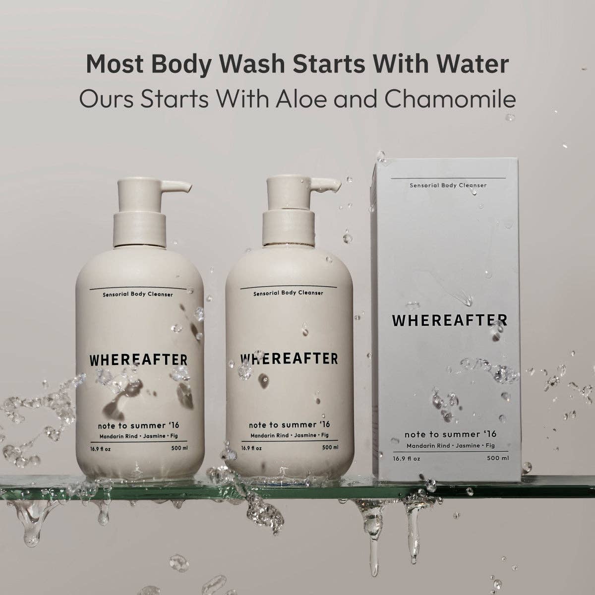 Sensorial Body Cleanser | note to summer '16