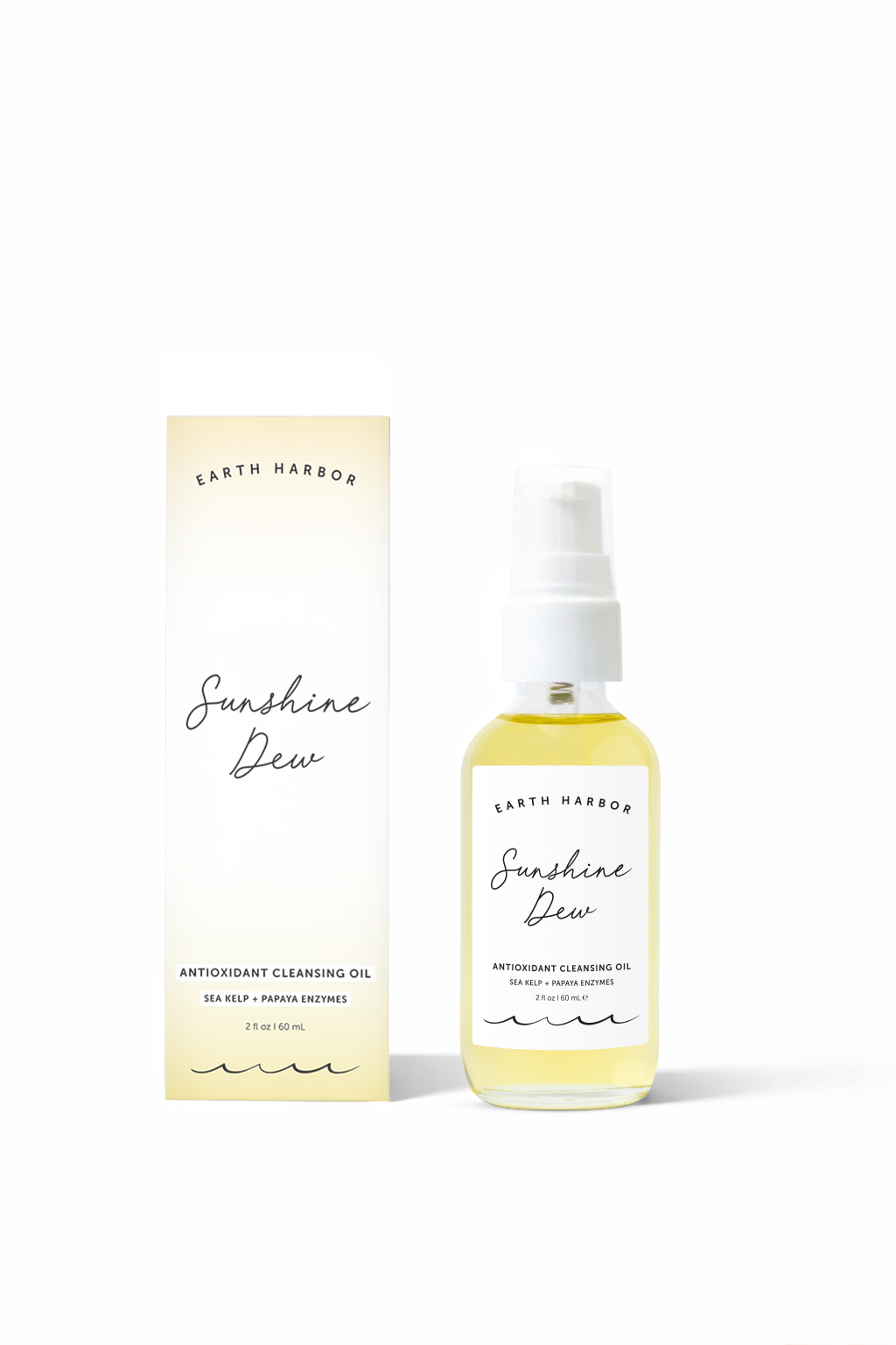 SUNSHINE DEW Antioxidant Cleansing Oil.