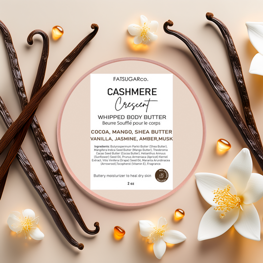 Cashmere Crescent Body Butter Travel Tin