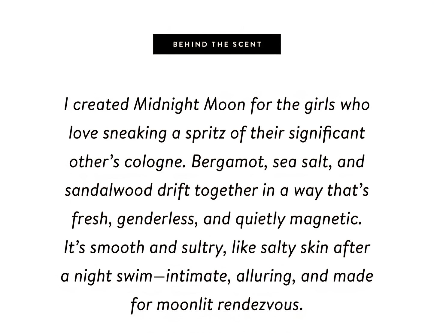 Midnight Moon Perfume