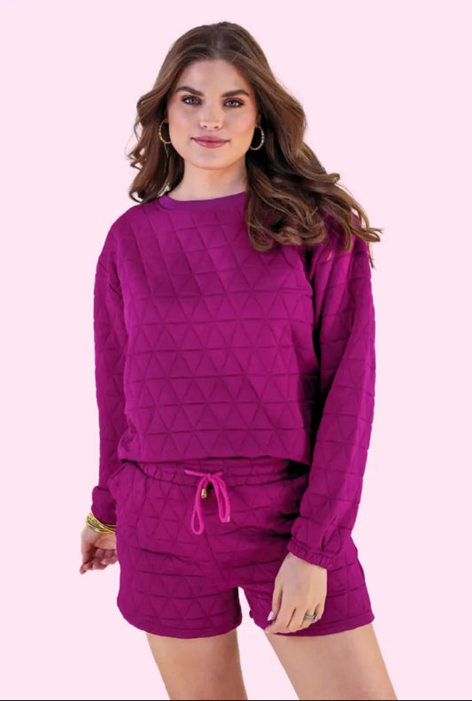 Jolie Quilted Set