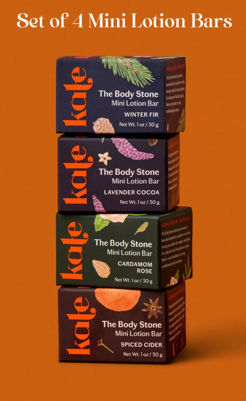 4 pack winter ritual lotion bar