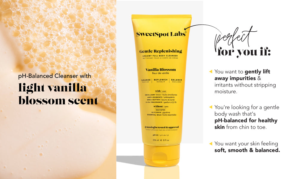 Sweet Spot Ph balanced Body Wash