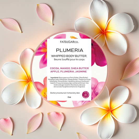 Plumeria Body Butter Travel Tin