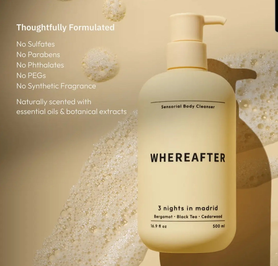 Sensorial Body Cleanser | 3 nights in madrid