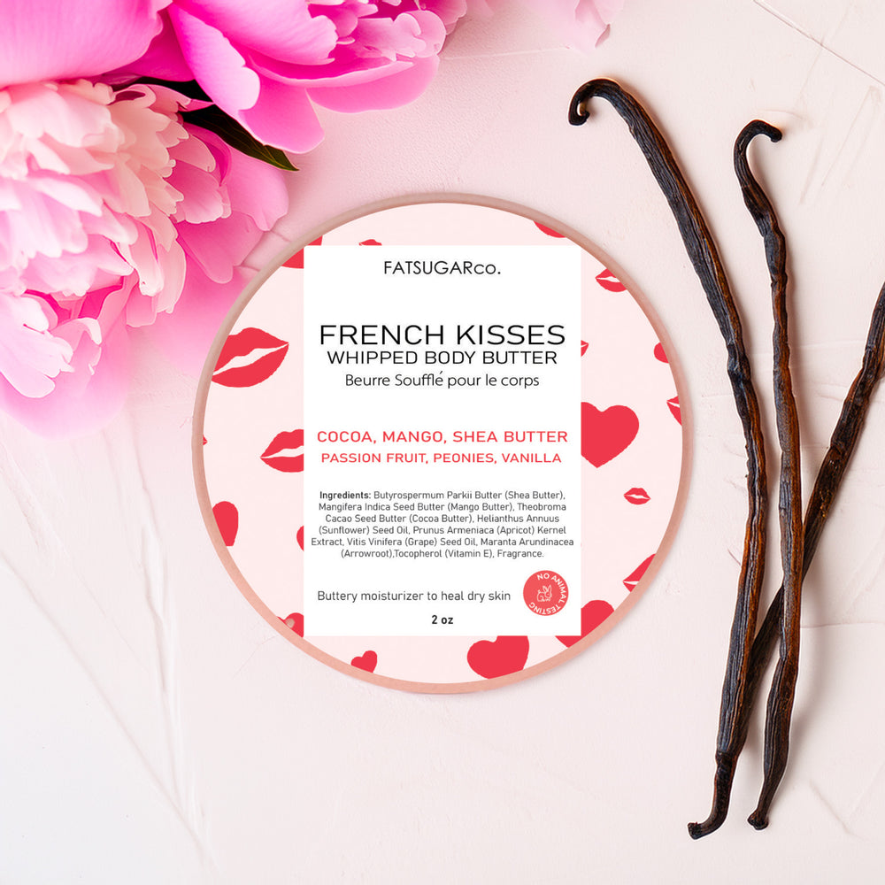French Kisses Body Butter Travel Tin