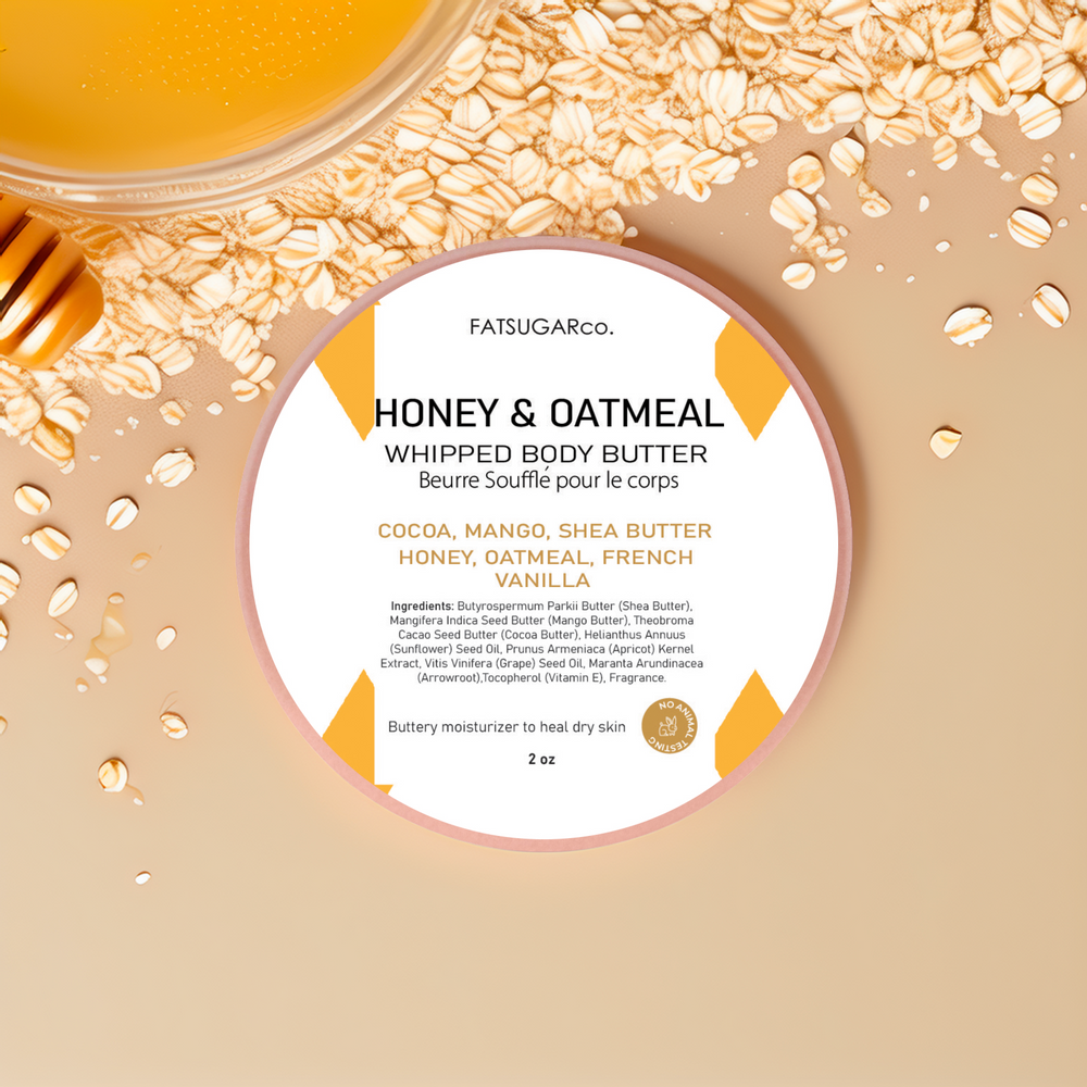 Honey & Oat Body Butter Travel Tin