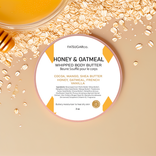 Honey & Oat Body Butter Travel Tin