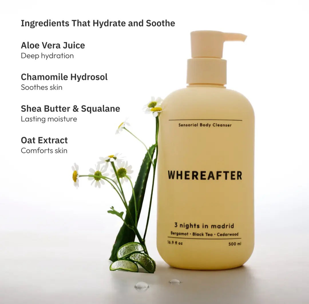 Sensorial Body Cleanser | 3 nights in madrid